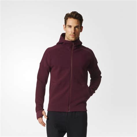 adidas zne hoodie rood|adidas zne hoodie maroon.